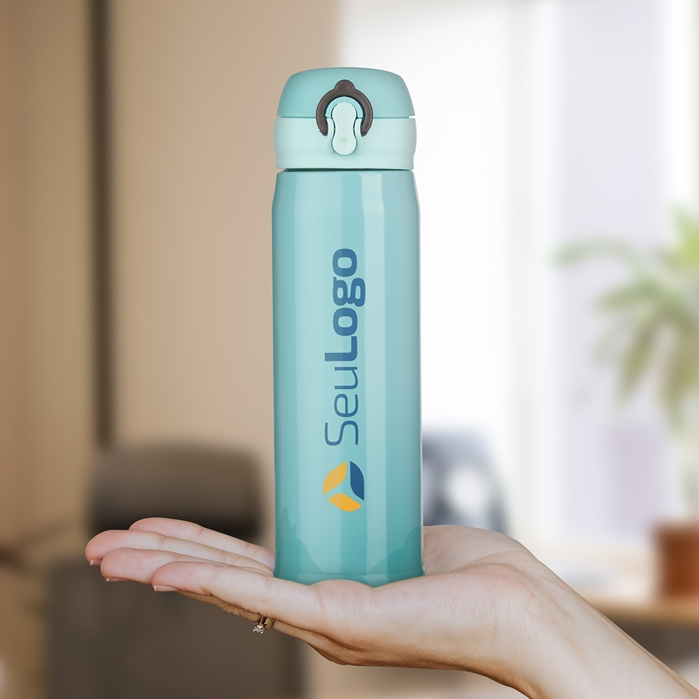 Garrafa Térmica Inox 400ml 02112 - Imagem 5