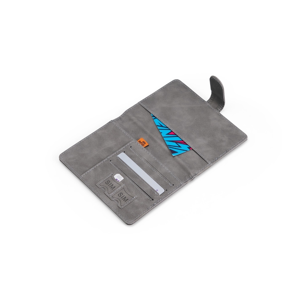 Porta-passaporte em Couro Sintético 18881 - Imagem 3