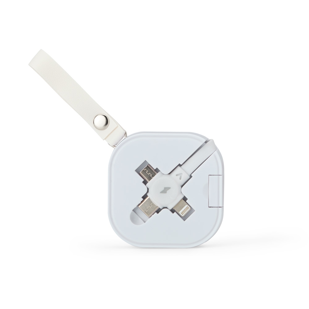 Cabo USB retrátil 3 em 1 18762 - Imagem 3