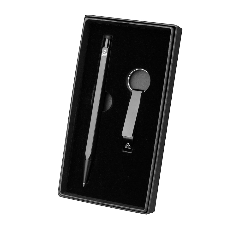 Kit Caneta Chaveiro Alumínio 15363