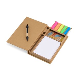 Bloco de Anotações com Autoadesivos e Caneta 06106