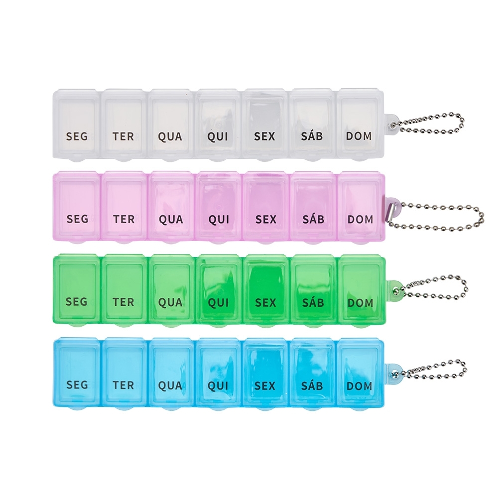 Porta Comprimidos Semanal Plástico 08285 - Imagem 5