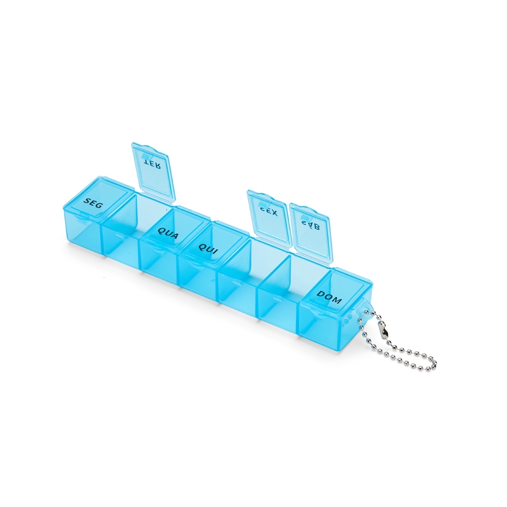 Porta Comprimidos Semanal Plástico 08285 - Imagem 4