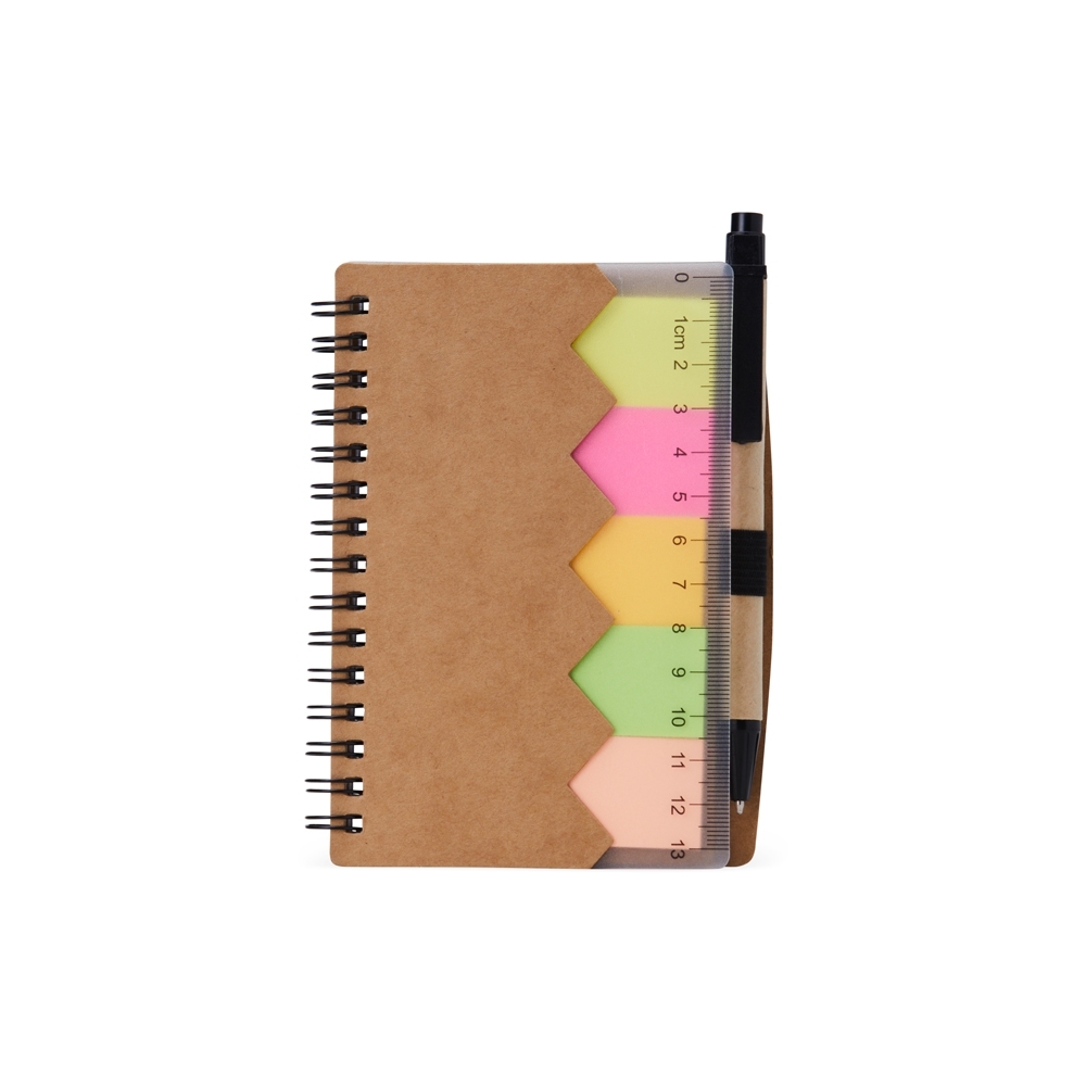 Bloco de Anotações com Autoadesivos e Caneta 05065 - Imagem 3