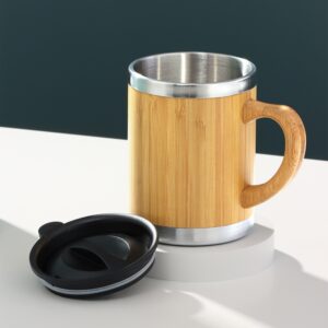 Caneca de Bambu 300ml 03099