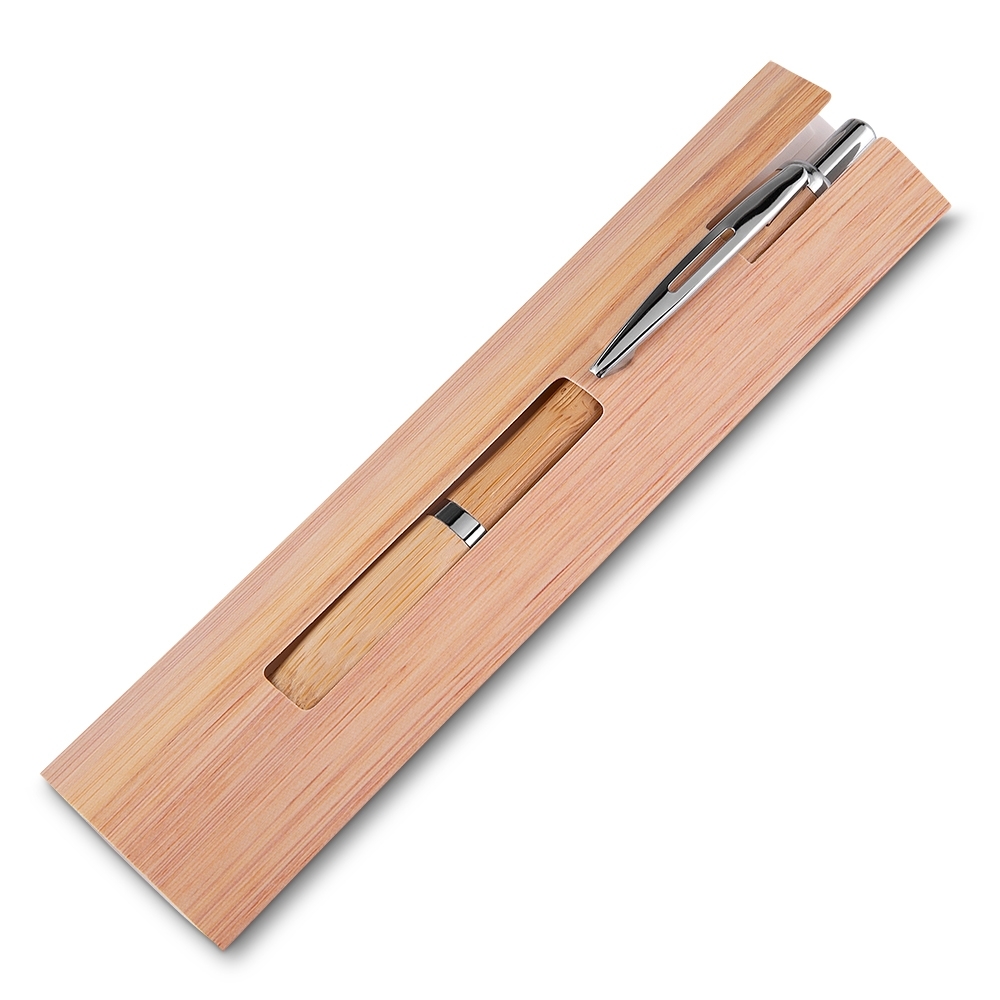 Caneta Ecológica de Bambu com Estojo 14664