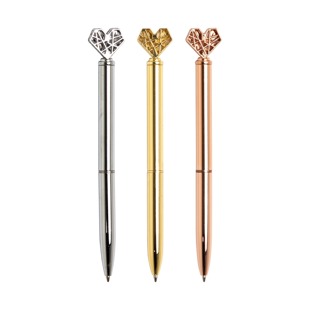 Caneta Metal Coração P@15181 - Imagem 2